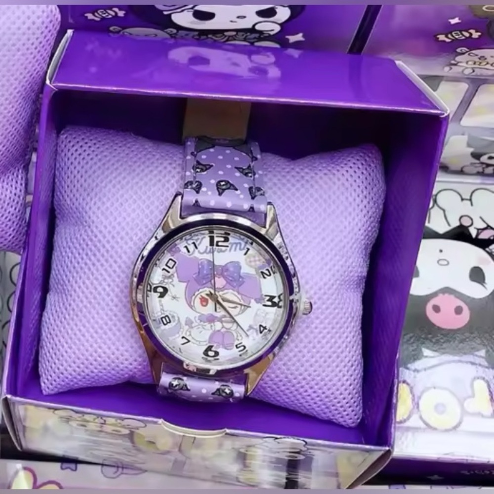 $6 Watch - Purple and White New $6 WHEN BUNDLED WITH 3 OR MORE ITEMS